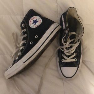 Black Hightop Converse